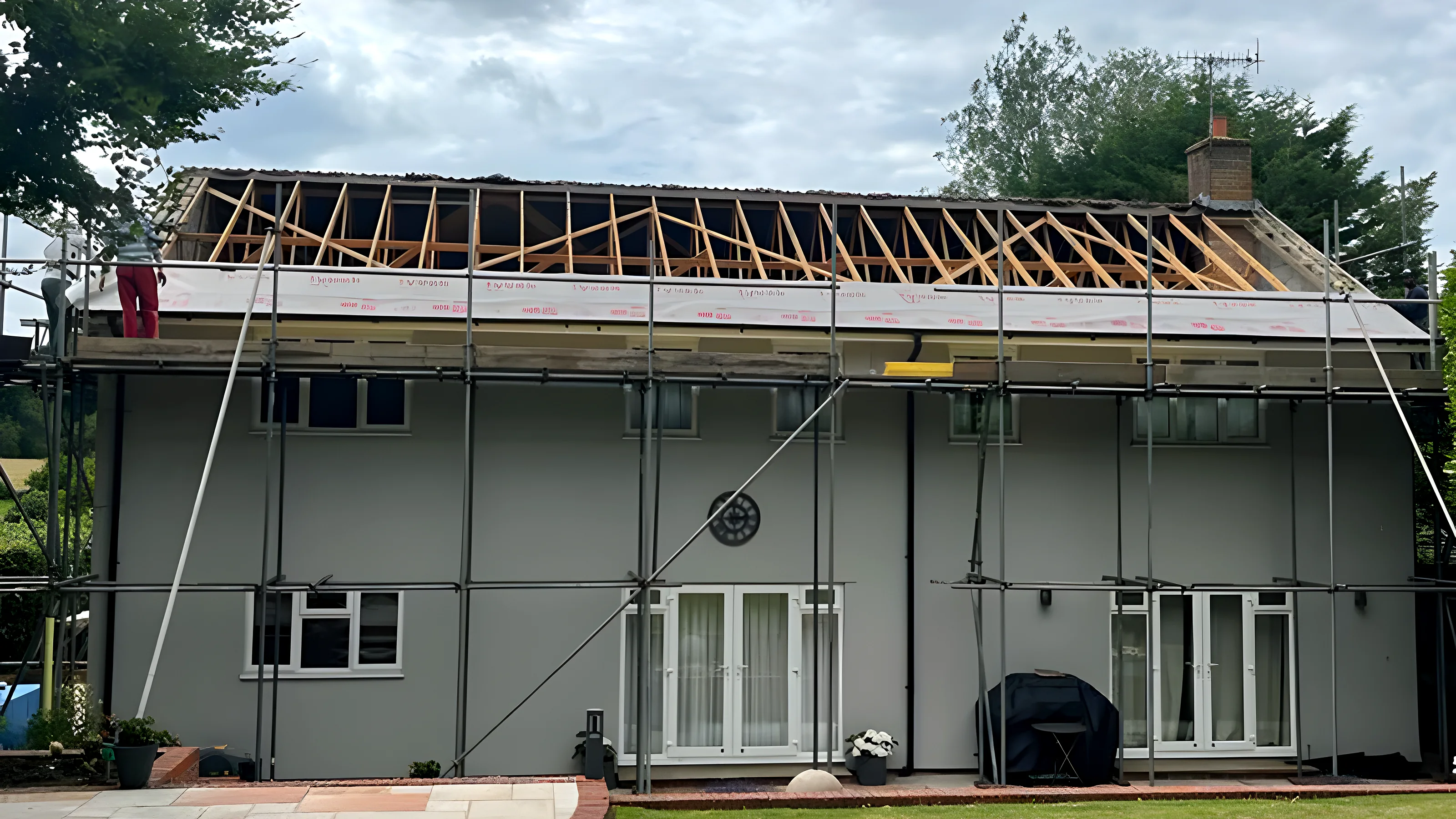 Do I need scaffold for a small repair?