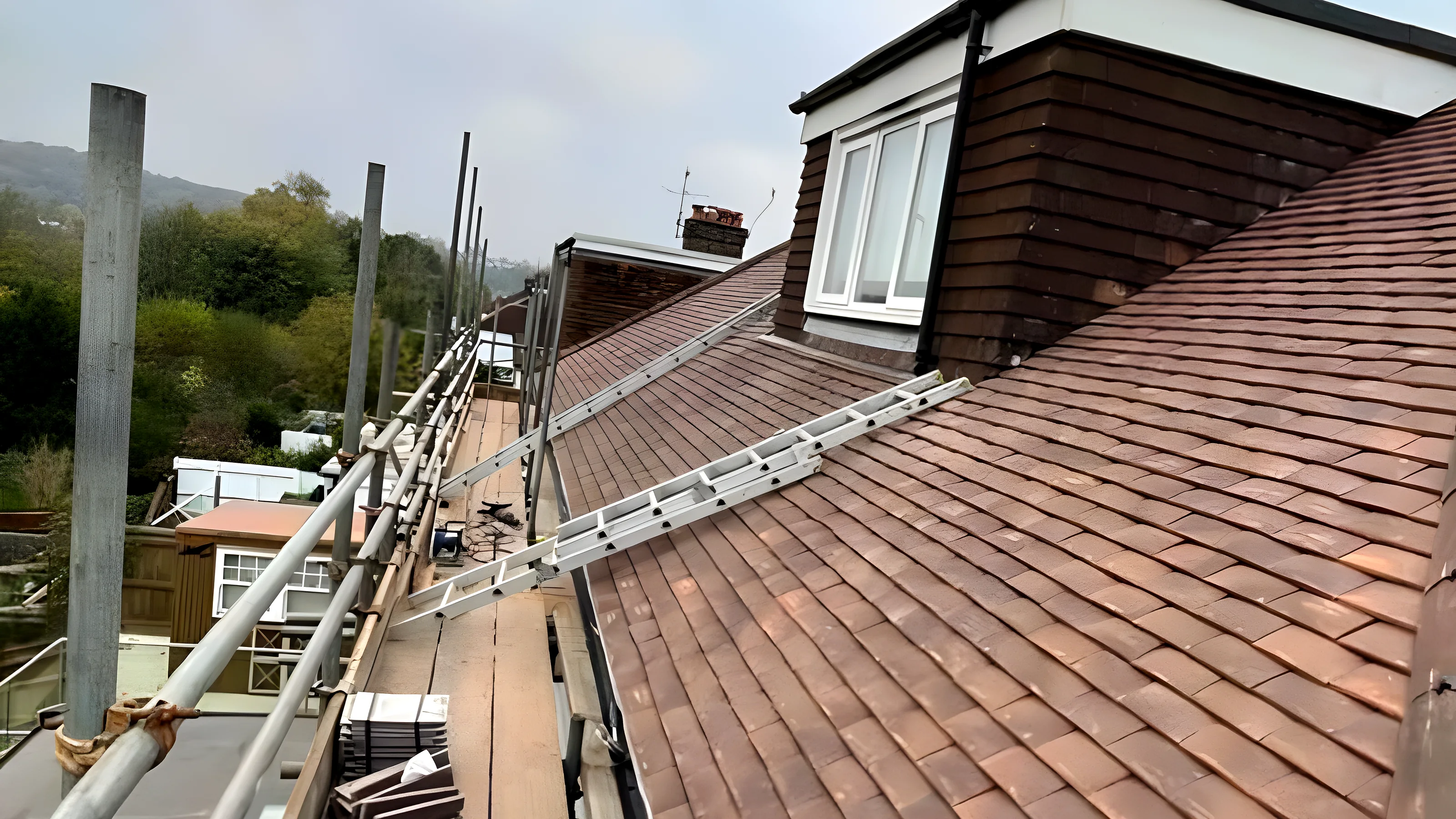 Roofing work by Marley Roofing Specialists, who cover Reigate